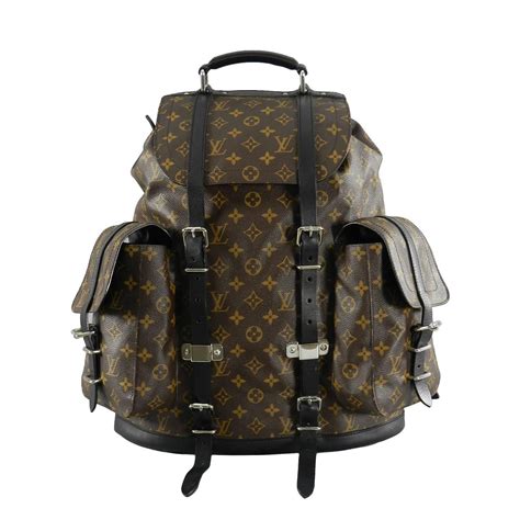 louis vuitton backpack christopher|Louis Vuitton black monogram backpack.